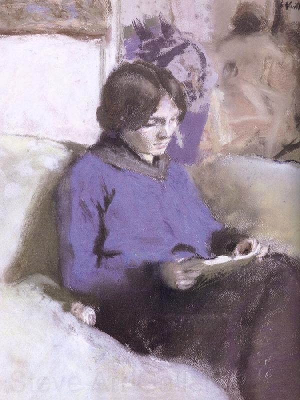 Edouard Vuillard Reading